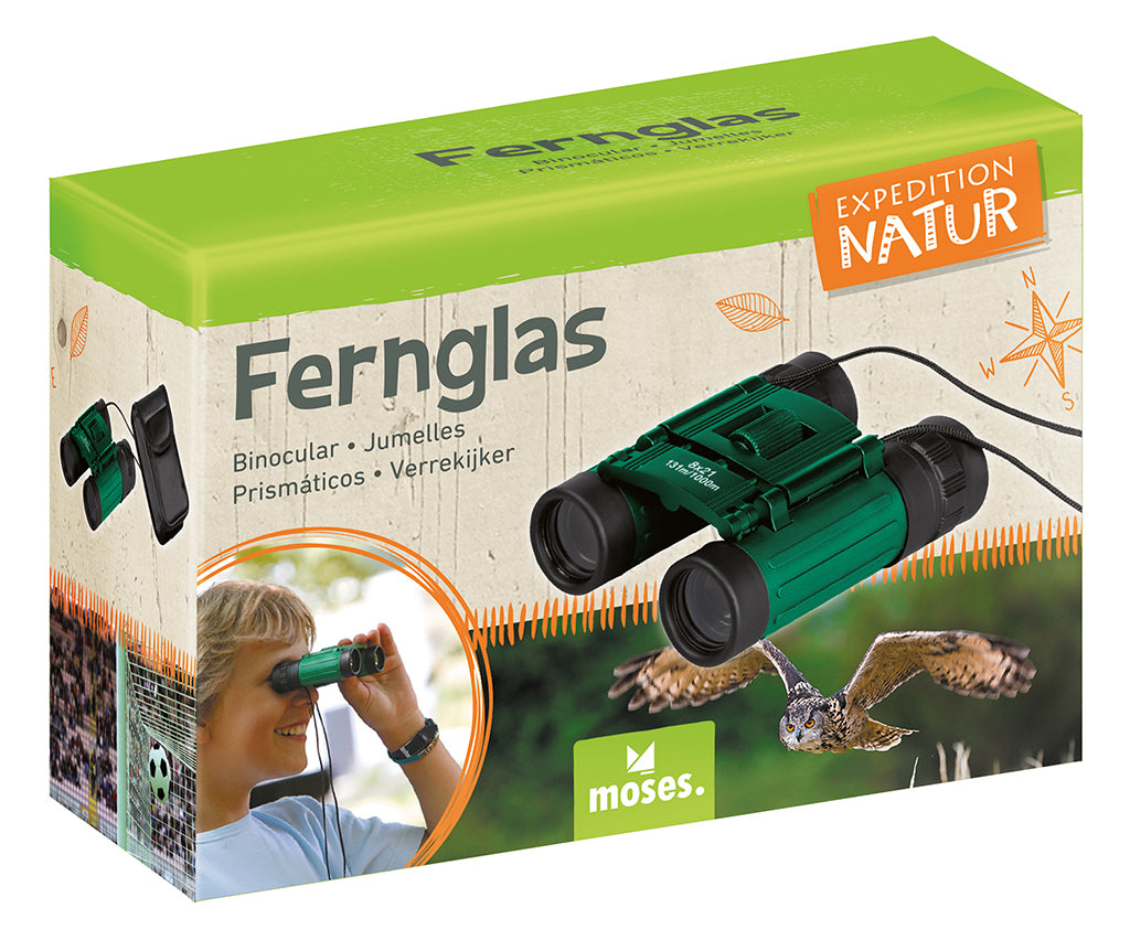 Naturforscher Moses Verlag Expedition Natur Fernglas