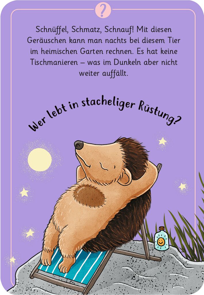 Moses 50 Karten / Pocket Quiz Moses Verlag Expedition Natur - 50 wundersame Tierrätsel: Tiere der Nacht