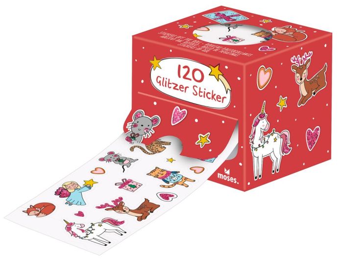 Sonstiges Moses Verlag Sticker von der Rolle Weihnachtsfreunde