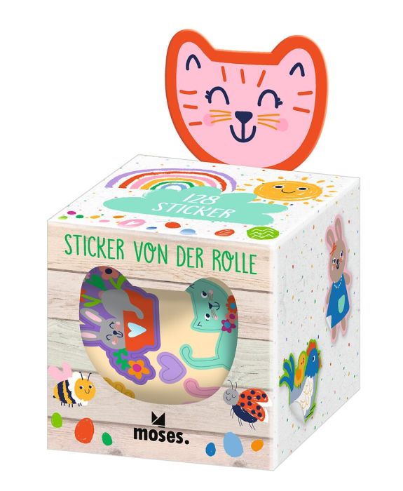 Sonstiges Moses Verlag Sticker von der Rolle Frühlingsfreunde