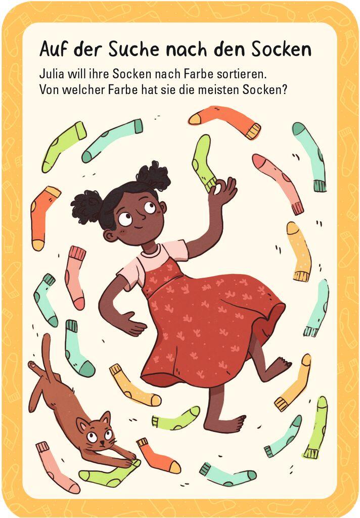 Moses 50 Karten / Pocket Quiz Moses Verlag 50 lustige Zahlenrätsel