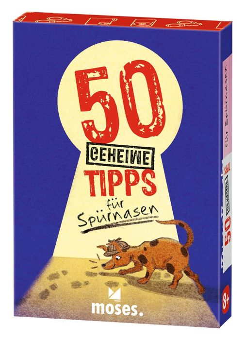 Moses 50 Karten / Pocket Quiz Moses Verlag 50 geheime Tipps für Spürnasen