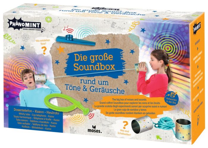 Experiment Moses Verlag PhänoMINT Die große Sound-Box rund um Töne und Geräusche