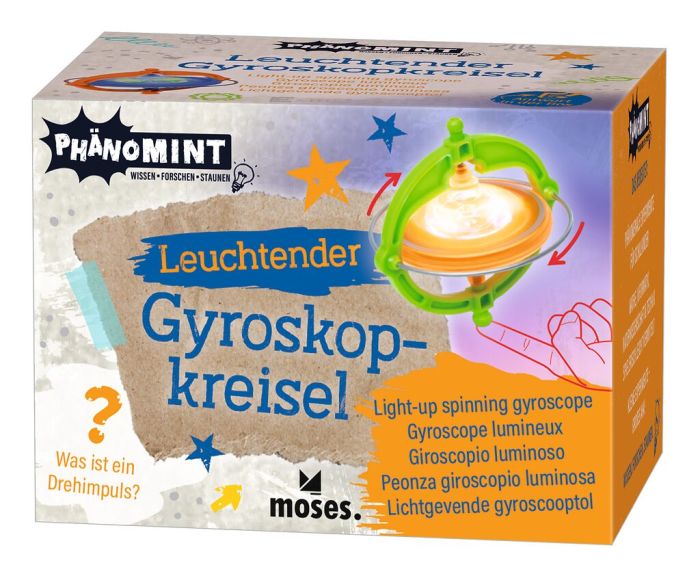 Experiment Moses Verlag PhänoMINT Leuchtender Gyroskopkreisel