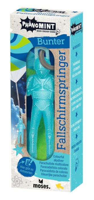 Experiment Moses Verlag PhänoMINT Bunter Fallschirmspringer
