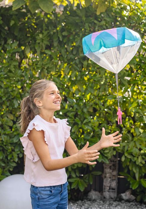 Experiment Moses Verlag PhänoMINT Bunter Fallschirmspringer