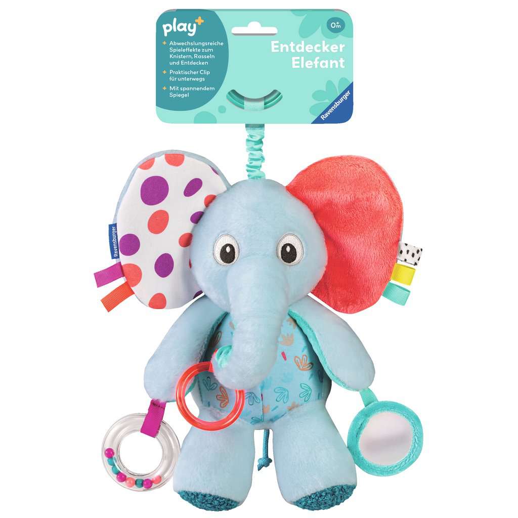Babyspielwaren Ravensburger play+ ⎮ Entdecker-Elefant