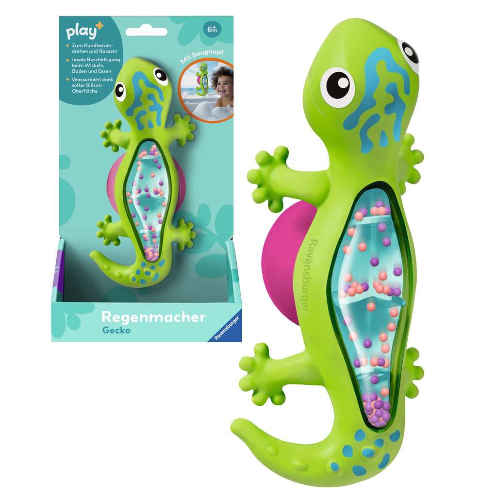 Babyspielwaren Ravensburger play+ ⎮ Regenmacher: Gecko