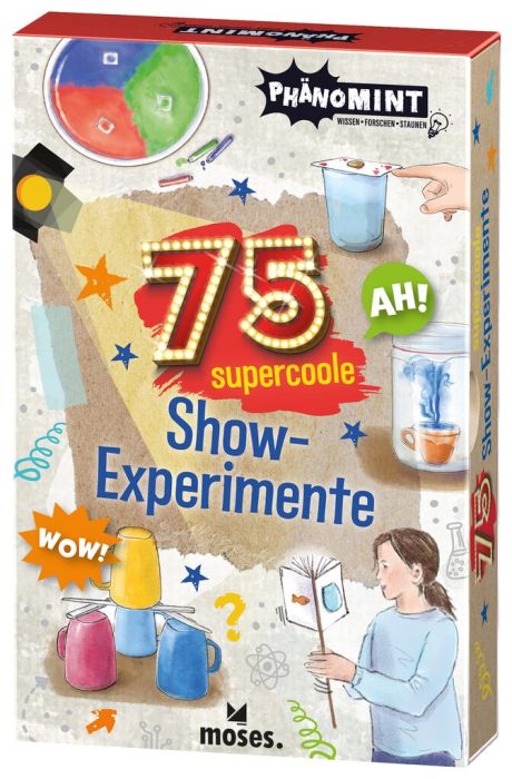 Experiment Moses Verlag PhänoMINT 75 supercoole Show-Experimente