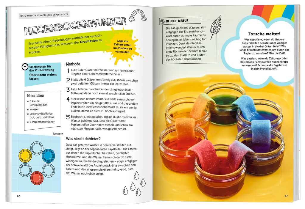 Sachbuch Moses Verlag PhänoMINT Das große Buch der Experimente