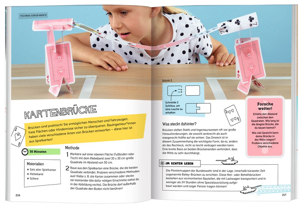 Sachbuch Moses Verlag PhänoMINT Das große Buch der Experimente