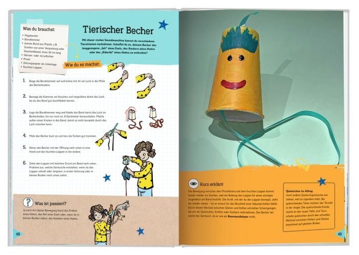 Sachbuch Moses Verlag PhänoMINT Das Soundlabor