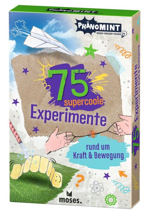 Experiment Moses Verlag PhänoMINT 75 supercoole Experimente rund um Kraft