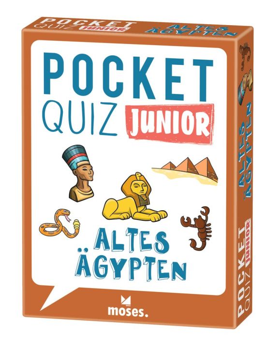 Rätselspiel Moses Verlag Pocket Quiz junior - Altes Ägypten
