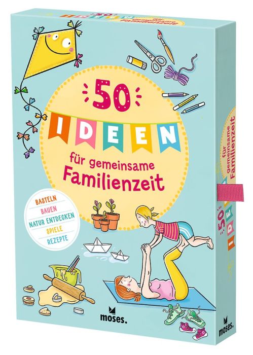 Moses 50 Karten / Pocket Quiz Moses Verlag 50 Ideen für gemeinsame Familienzeit