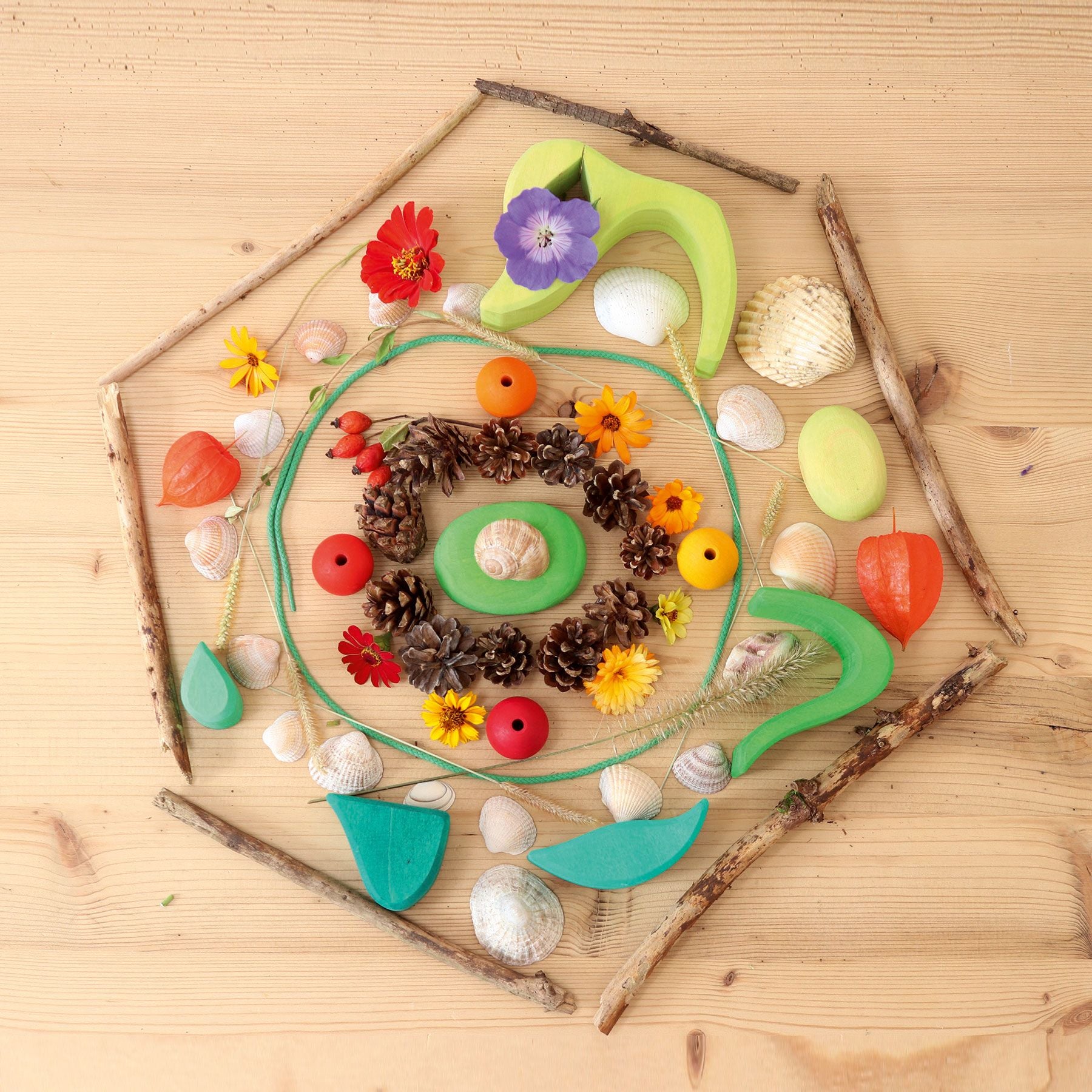 Open-ended Play GRIMM'S Spiel und Holz Design Spielwelt Waldlichtung