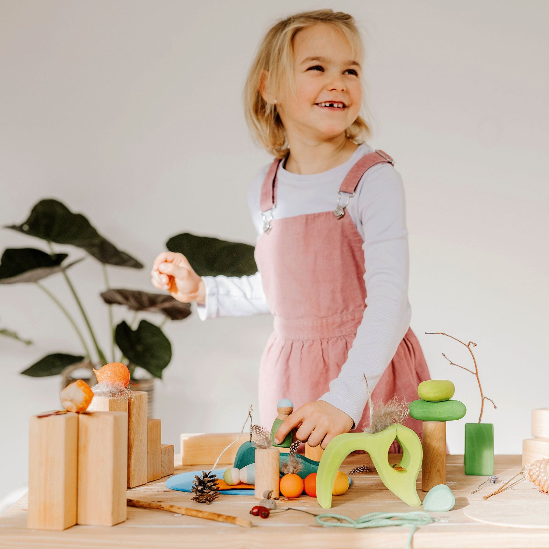 Open-ended Play GRIMM'S Spiel und Holz Design Spielwelt Waldlichtung