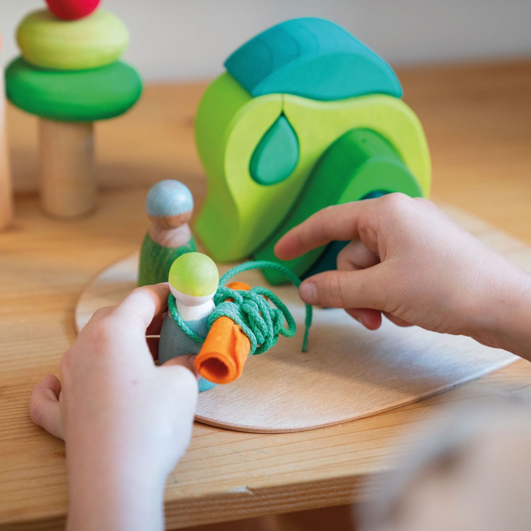 Open-ended Play GRIMM'S Spiel und Holz Design Spielwelt Waldlichtung