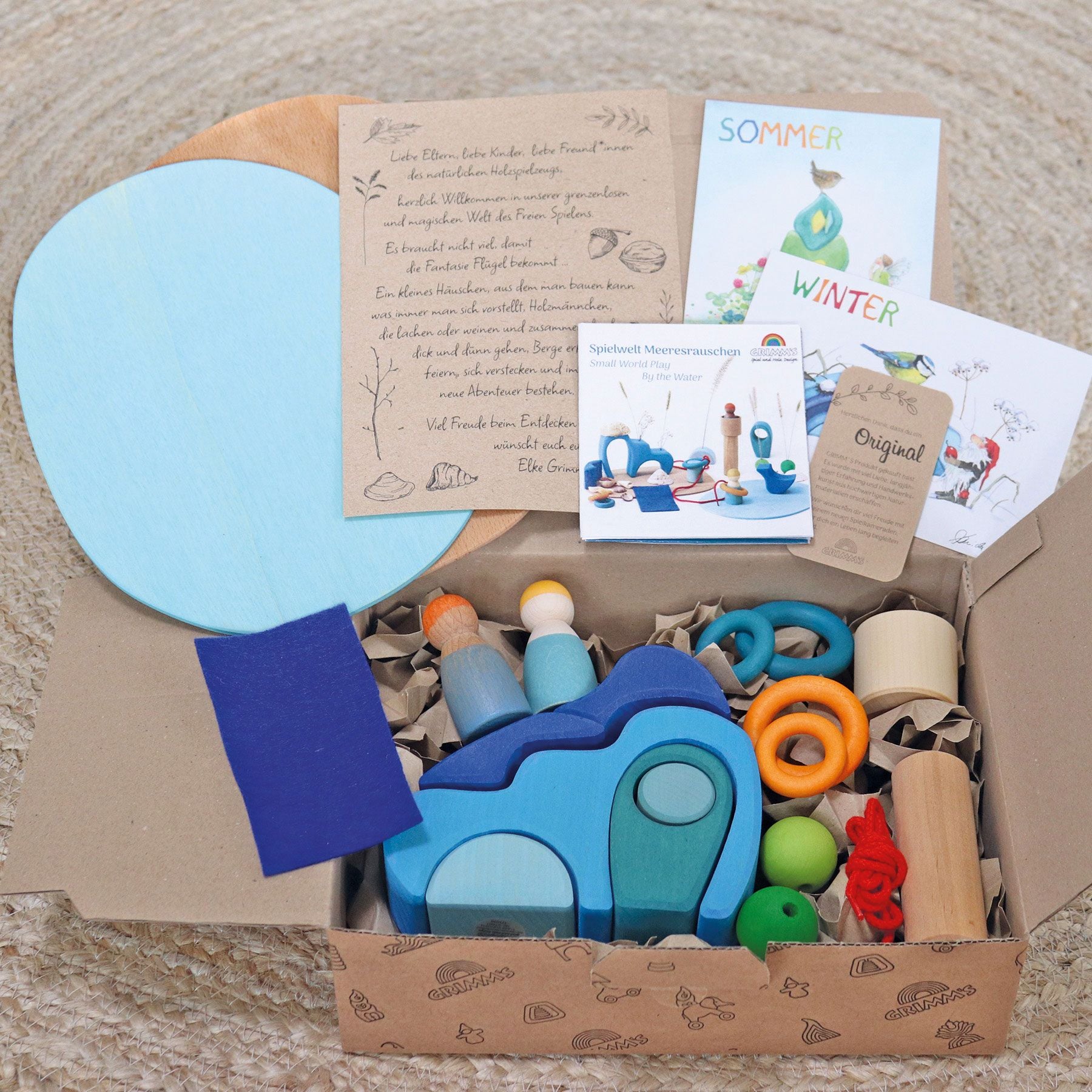 Open-ended Play GRIMM'S Spiel und Holz Design Spielwelt Meeresrauschen