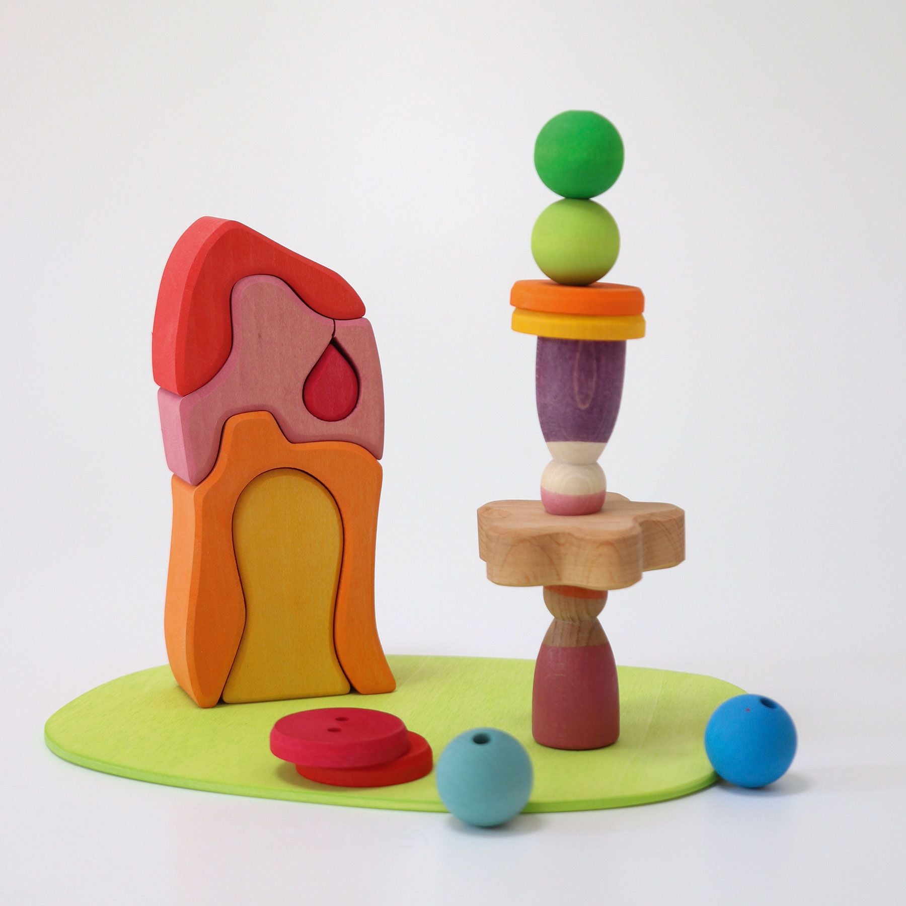 Open-ended Play GRIMM'S Spiel und Holz Design Spielwelt Blumenwiese