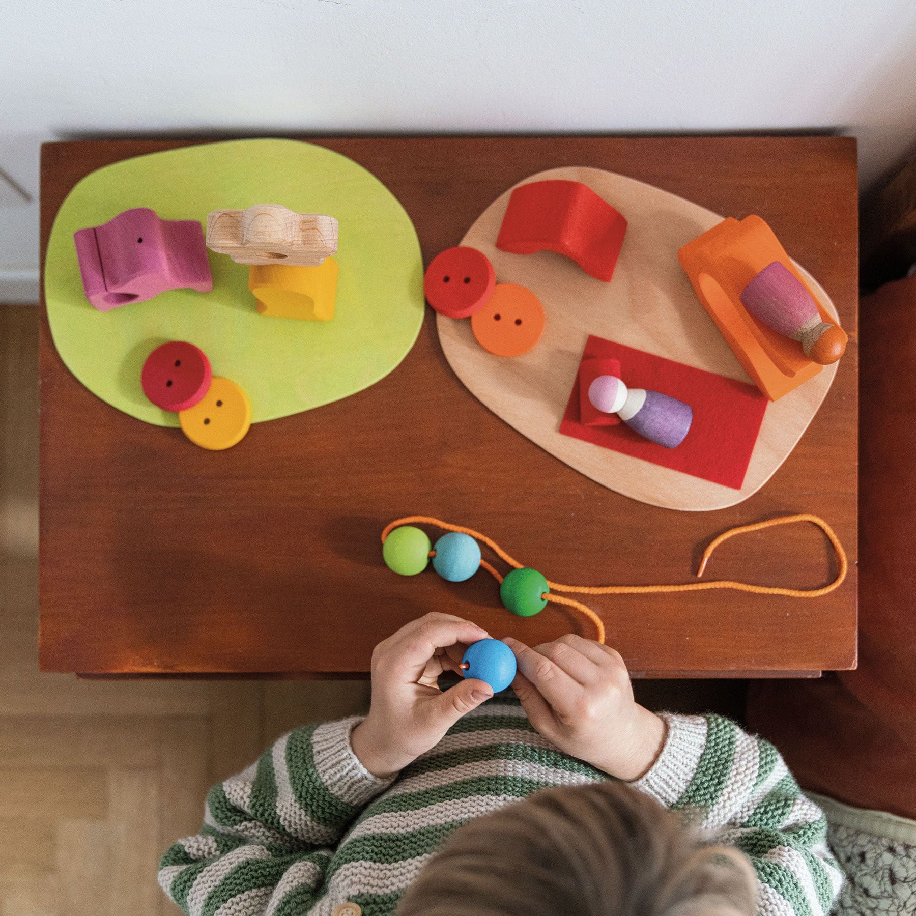 Open-ended Play GRIMM'S Spiel und Holz Design Spielwelt Blumenwiese