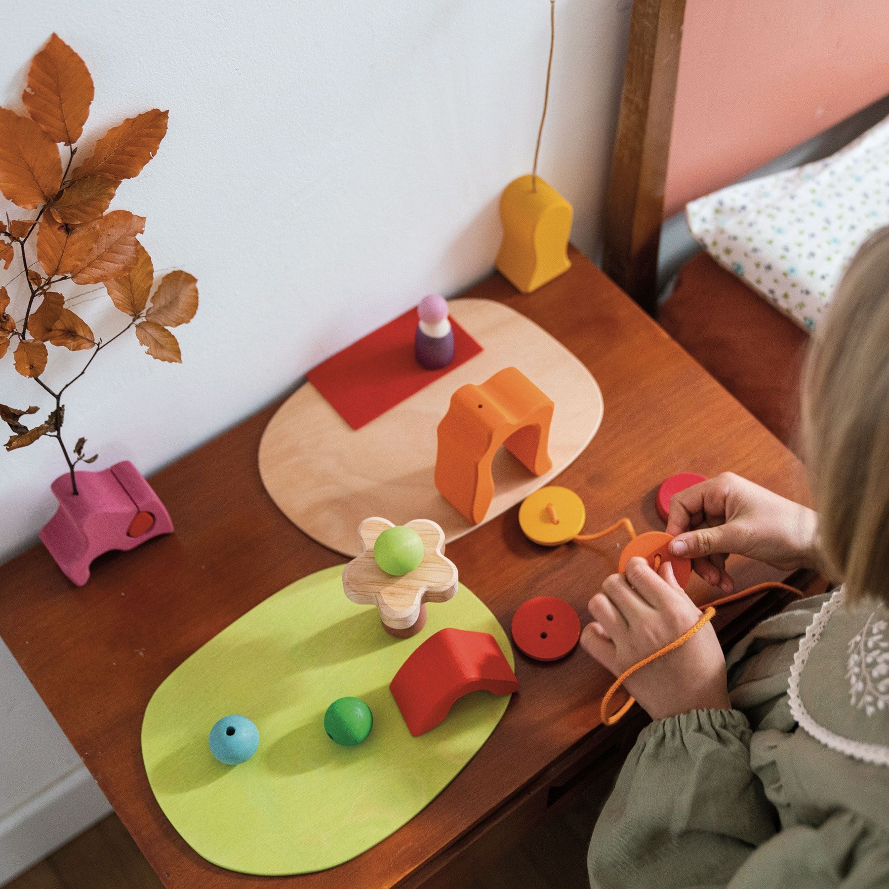 Open-ended Play GRIMM'S Spiel und Holz Design Spielwelt Blumenwiese