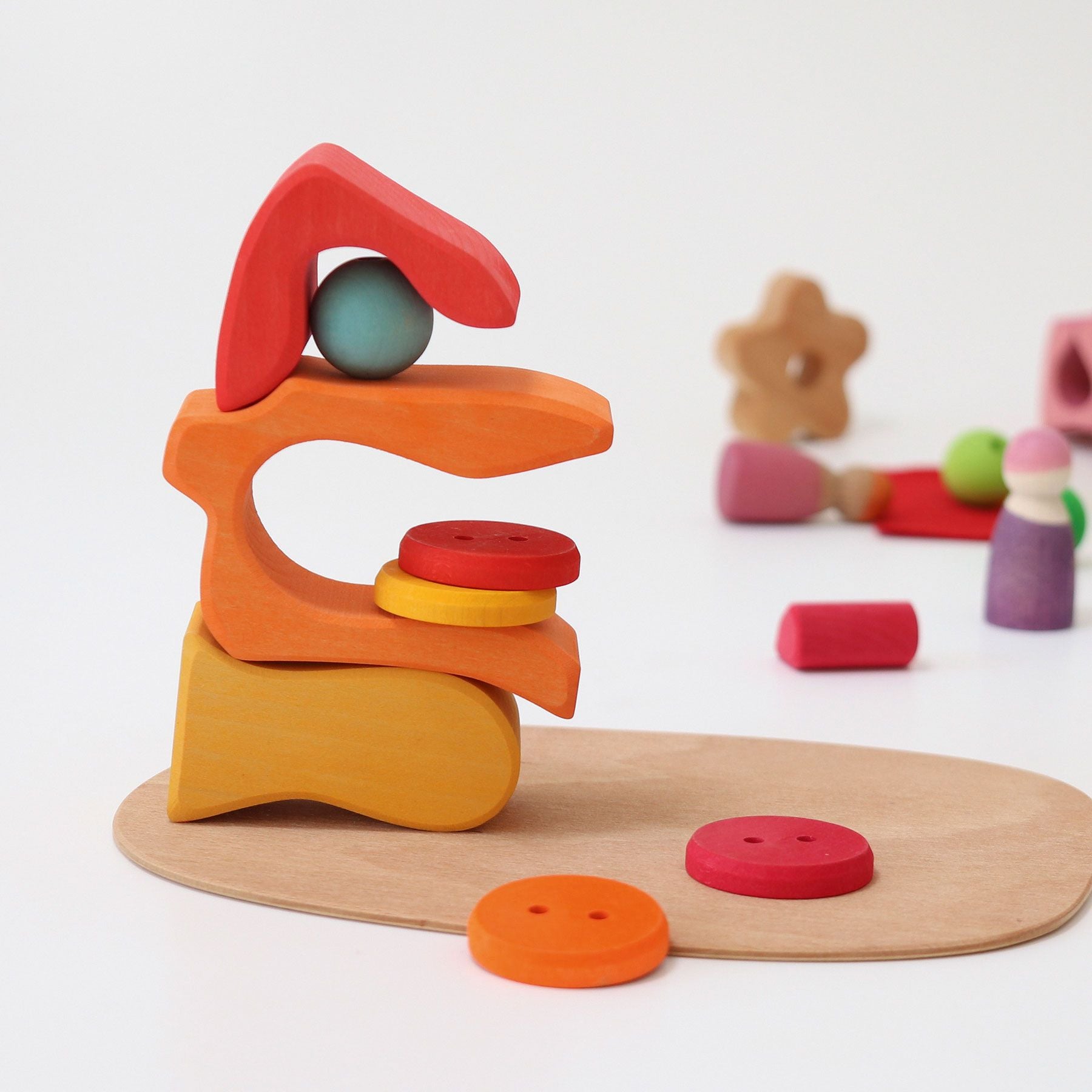 Open-ended Play GRIMM'S Spiel und Holz Design Spielwelt Blumenwiese