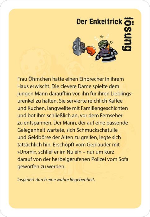 Moses 50 Karten / Pocket Quiz Moses Verlag black stories junior Quatsch & Co.