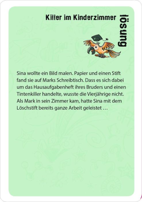 Moses 50 Karten / Pocket Quiz Moses Verlag black stories junior Back to School