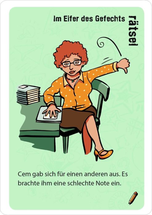 Moses 50 Karten / Pocket Quiz Moses Verlag black stories junior Back to School