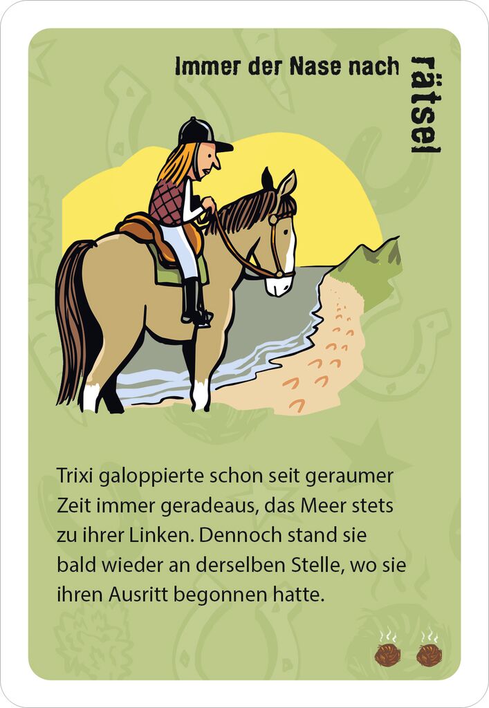 Moses 50 Karten / Pocket Quiz Moses Verlag black stories junior Pferdeglück