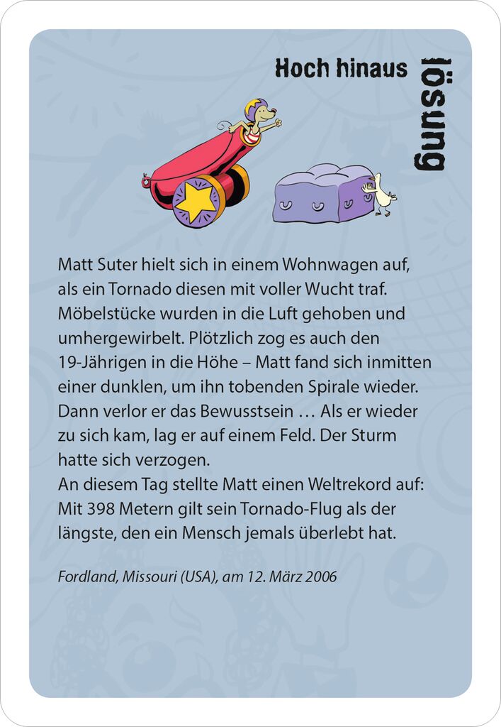 Moses 50 Karten / Pocket Quiz Moses Verlag black stories junior Echt wahr!