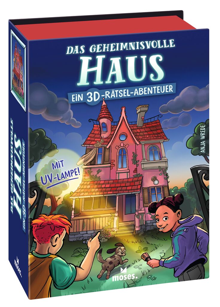 Quiz Moses Verlag Das geheimnisvolle Haus - 3D-Rätsel-Abenteuer