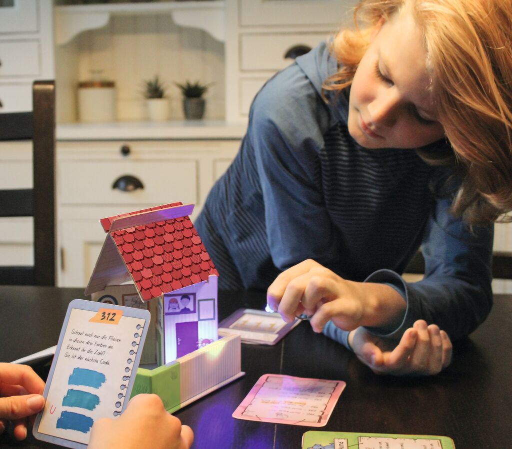 Quiz Moses Verlag Das geheimnisvolle Haus - 3D-Rätsel-Abenteuer