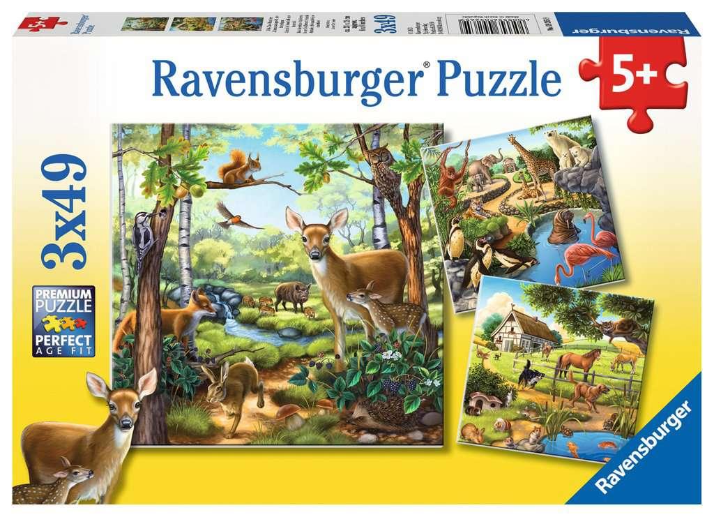Spiel Ravensburger Wald-/Zoo-/Haustiere
