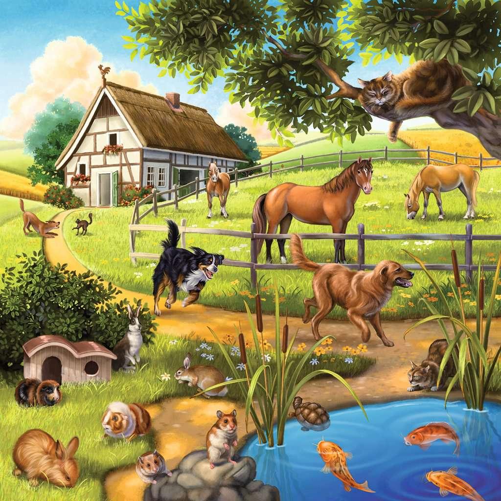 Spiel Ravensburger Wald-/Zoo-/Haustiere