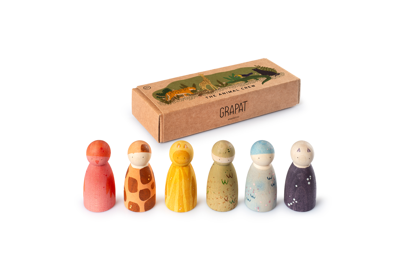 Open-ended Play Grapat The animal crew