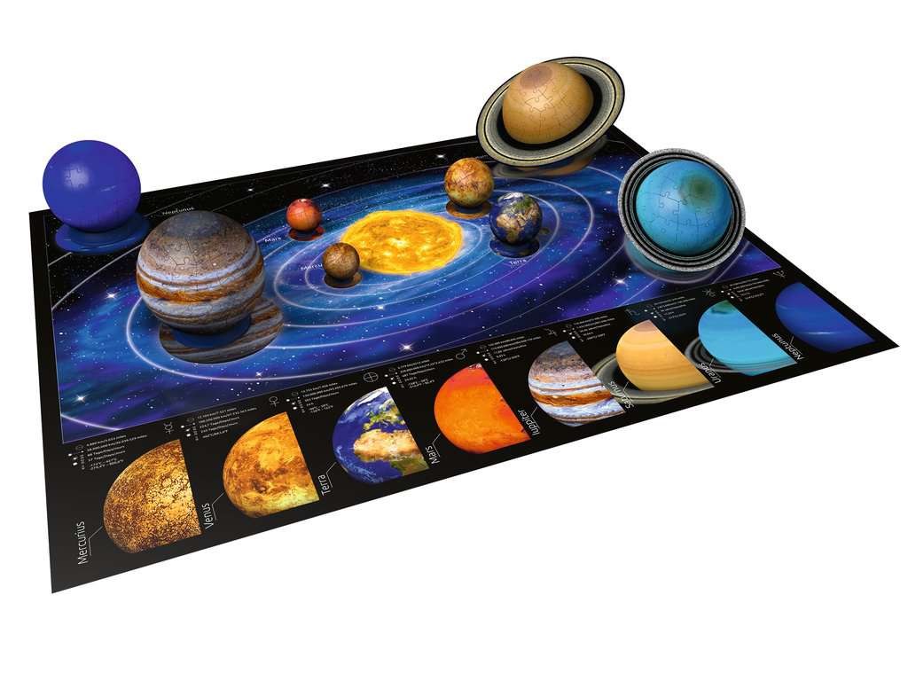 Spiel Ravensburger Planetensystem ⎮ 3D Puzzle