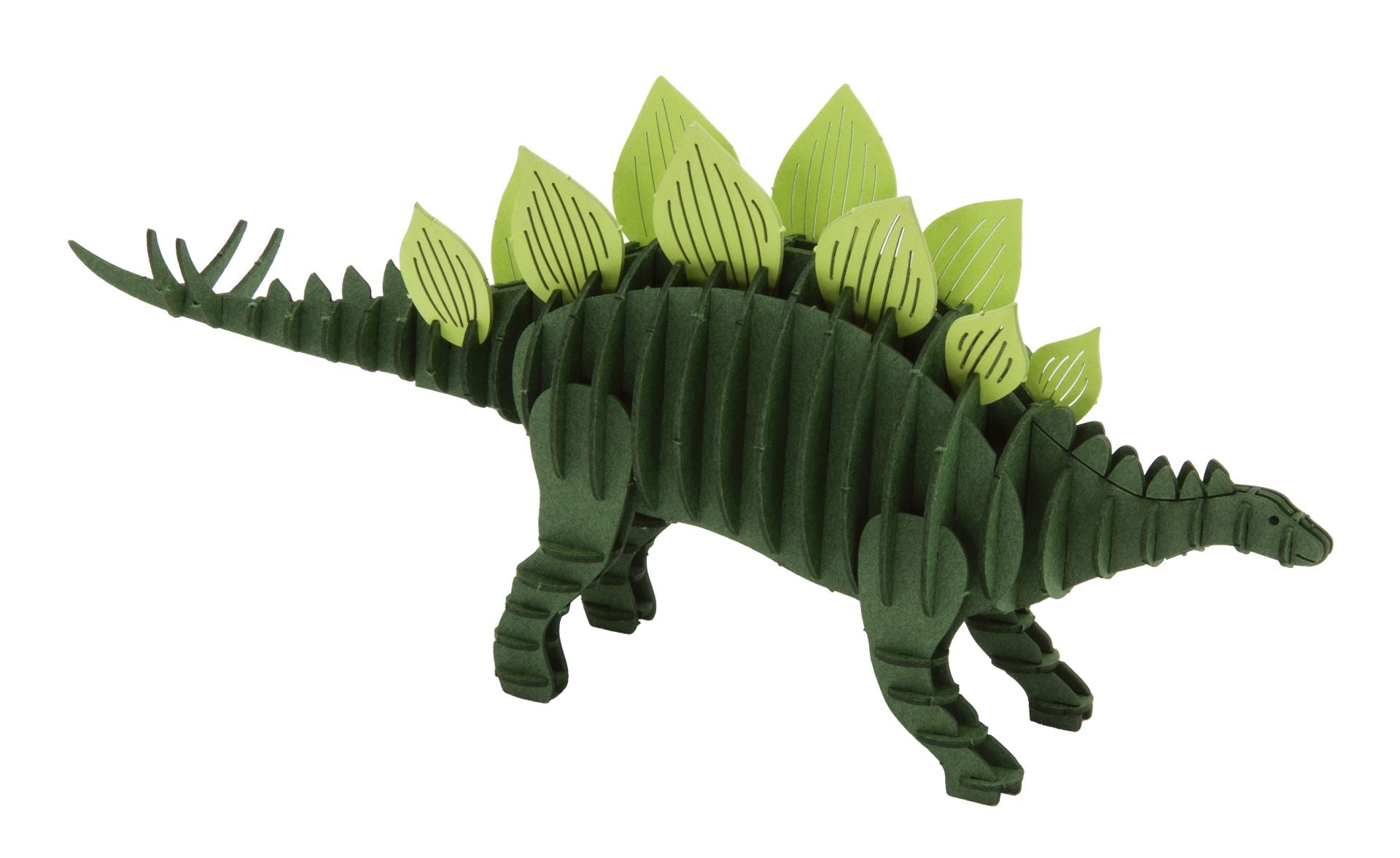 Krimskrams Fridolin 3D-Modell, Stegosaurus, Spezialkarton, gelasert