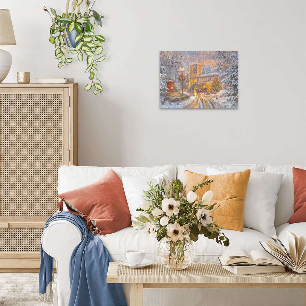 Spiel Ravensburger Puzzle: Funkelnde Weihnachten