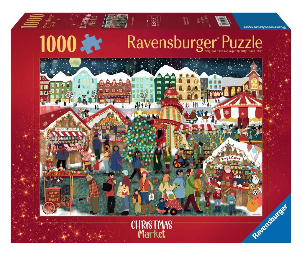 Spiel Ravensburger Puzzle: Christmas Market