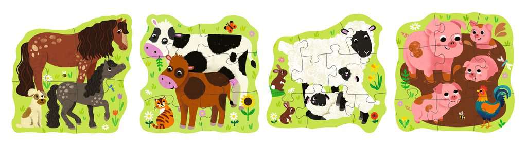 Puzzle Ravensburger PuzzleUp! ⎮ Bauernhoftiere