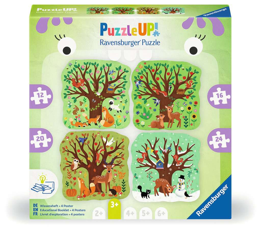 Puzzle Ravensburger PuzzleUp! ⎮ Vier Jahreszeiten