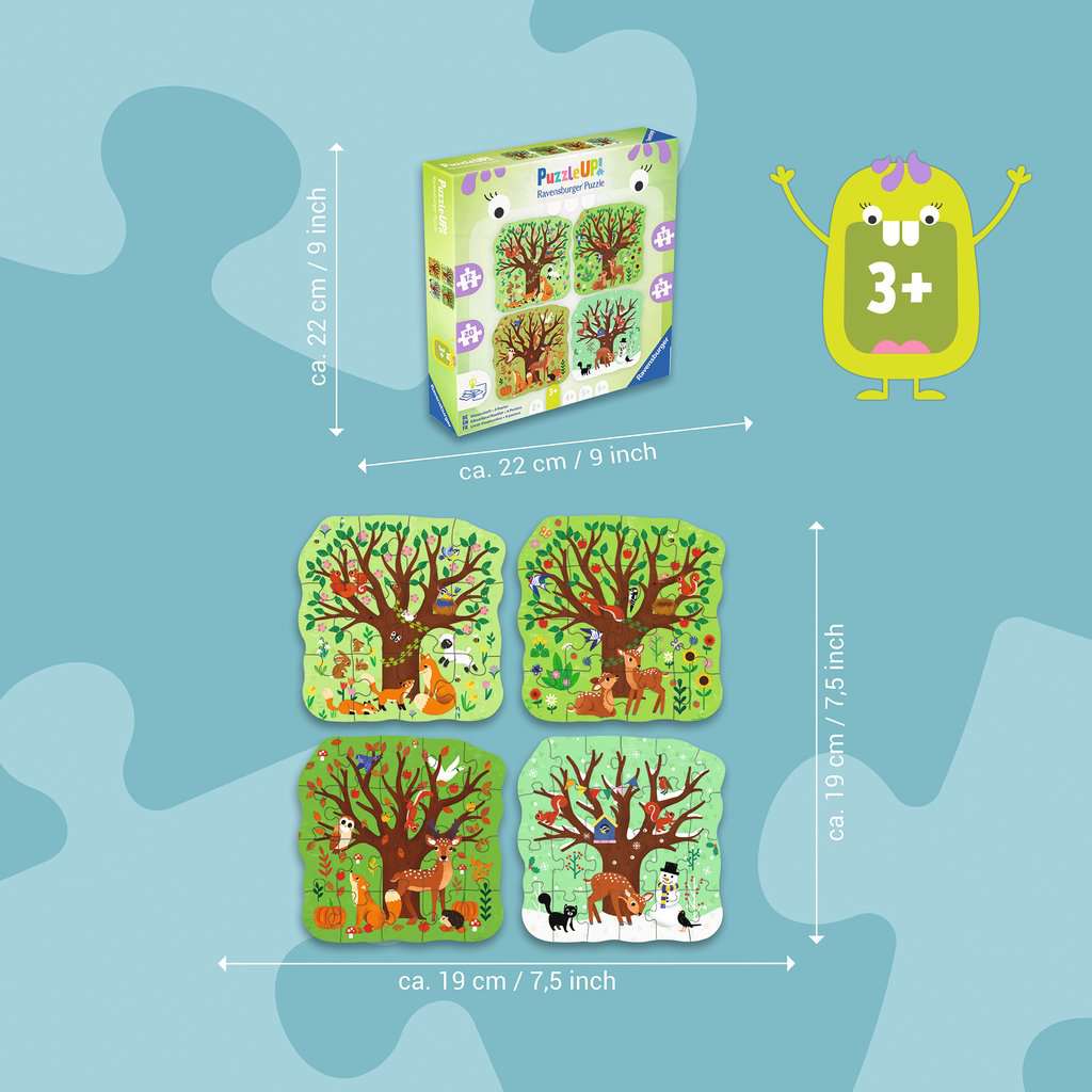 Puzzle Ravensburger PuzzleUp! ⎮ Vier Jahreszeiten