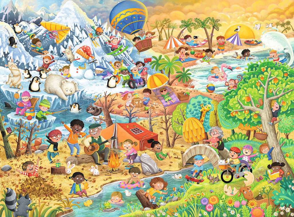 Spiel Ravensburger Die 4 Jahreszeiten