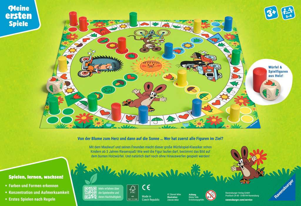 Spiel Ravensburger Der Maulwurf und sein Lieblingsspiel