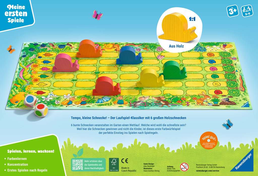 Spiel Ravensburger Tempo, kleine Schnecke!