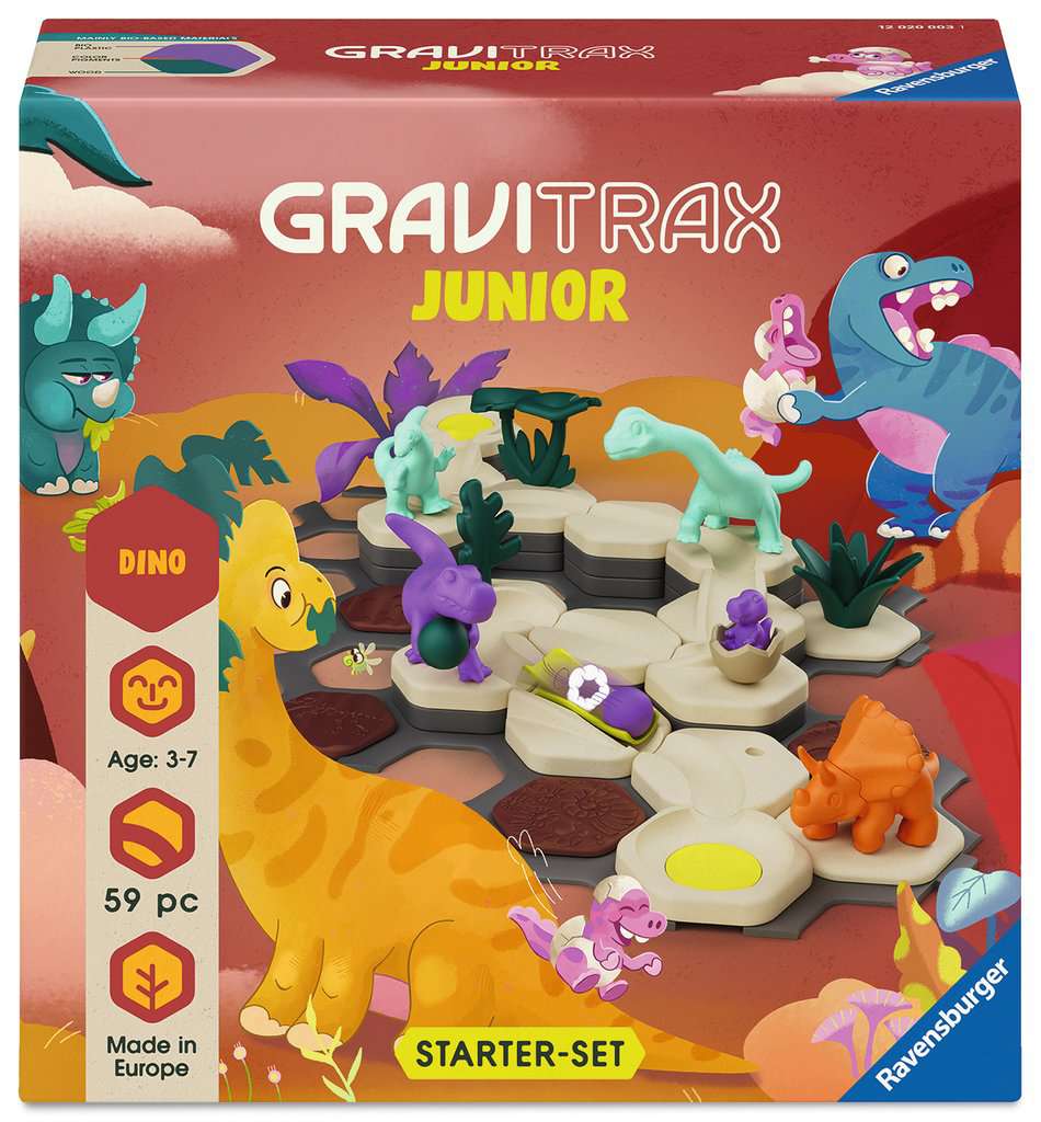 Spiel Ravensburger GraviTrax Junior ⎮ Starter-Set S Dino