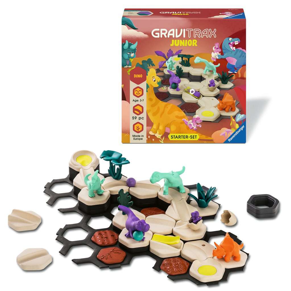 Spiel Ravensburger GraviTrax Junior ⎮ Starter-Set S Dino