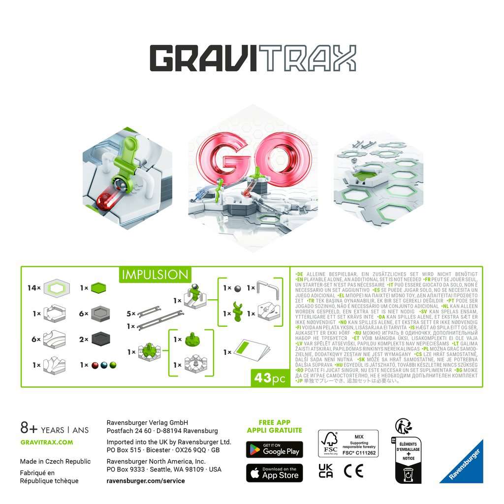 Spiel Ravensburger GraviTrax ⎮ GO Impulsion